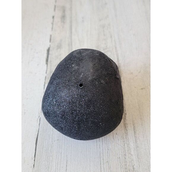 Mini black glitter skull light up prop Halloween decor - Picture 5 of 8